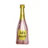 Serie Española de Productos Nuevos Transfronterizos Globos de Año Nuevo Botella de Cerveza Estrella Globos de Película de Aluminio Arreglo de Globos para Decoración de Fiesta