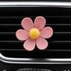 Popular Fresca Margarita Transfronteriza Clip Aromaterapia para Salida de Aire de Coche Clip Decorativo para Aire Acondicionado de Coche Adornos Femeninos para el Interior del Coche