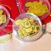 Pegatinas personalizadas para teléfono de oro puro 999, mercancía de celebridades, apoyo a fans, regalos personalizados con logotipo de marca de propiedad intelectual corporativa