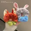 Scrunchie de Pelúcia Nick Fox Zootopia Nick Judy Prendedor de Cabelo Feminino Faixa de Cabelo Desenho Animado Corda de Cabelo Anel de Intestino Grosso Elástico