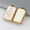 Adecuado para 2 3 llaves Toyota Toyota Toyota Camry Arix Yi Zhi Wei Chi FS funda para llaves borde dorado TPU pegamento suave