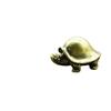 Latón Retro Sólido Tortuga Adorno de Escritorio Creativo Caparazón de Tortuga Escritorio de Oficina Atraer Riqueza y Tesoro Decoración Puesto Pequeña Mercancía