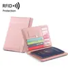Amazon Transfronterizo Pu Cuero Suave Moderno Multifuncional Conveniente Bolso de Almacenamiento para Pasaporte Simple y Compacto Funda Protectora para Pasaporte