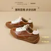 Zapatillas de Entrenamiento Retro Alemanas Aogushi Deng para Mujer 2026 Nuevo Otoño/Invierno Negras Casuales Zapatos de Forrest Gump Cómodos para Viajar Zapatos con Plataforma