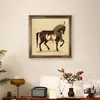 Pintura Mural del Año del Caballo del Zodiaco Chino, Pintura Decorativa de Arte Estilo Antiguo Chino, Mural para Entrada, Pintura Decorativa para Sala de Estar al por Mayor