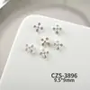 Acessórios Populares para Nail Art Cruz de Liga Estilo Punk Retrô Cruz de Strass Prata Strass para Unhas Usáveis