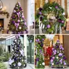 Natal Vinho Veludo Vermelho Bola Loja Decoração Enfeites Pendurados Loja da Moda Ponto de Foto Shopping Montagem de Cena Festiva Decoração