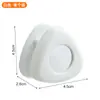 Suporte Japonês para Pasta de Dente Sem Furo Montado na Parede Espremedor de Pasta de Dente Limpador Facial Clip de Armazenamento Espessado para Parede do Banheiro