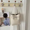 Nova Bolsa de Balde Portátil Estilo Coreano para Mulheres, Adequada para o Dia a Dia, 2026 Versátil de Alta Qualidade Moda Bolsa de Ombro e Transversal