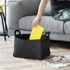 Fornecimento de Fábrica Feltro Produtos Domésticos Cesta de Armazenamento de Roupas Sujas Cesta de Armazenamento Simples Cesta de Armazenamento de Brinquedos