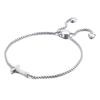 Suprimento de fábrica joias moda europeia e americana temperamento design ins pulseira de aço inoxidável 26 letras do alfabeto feminino