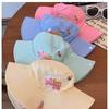 Sombrero de Montañismo de Secado Rápido Color Caramelo Estilo Coreano Abejita Linda para Mujer Primavera y Verano Viajes al Aire Libre Camping Sombrilla Sombrero de Pescador Ins