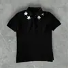 Polos de manga corta Y2K transfronterizos, camisetas de verano con diseños estampados, tops de estilo callejero gótico oscuro, al por mayor