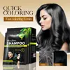 Tinte para el Cabello Sadoer Extracto de Planta de Aceite de Oliva Todo en Inglés Cuidado Suave Coloración Hidratante Tinte para el Cabello