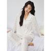 Pijamas Jiangnan Wo para mujer, primavera de 25 años, seda de hielo, media luna, ropa de hogar de alta gama, verano para mujer, una generación de cabello