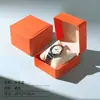 Caja de Embalaje para Relojes de Cuero PU al por Mayor de Fábrica Caja para Relojes Plegable Caja de Almacenamiento para Relojes de Alta Gama Transfronteriza Caja para Relojes