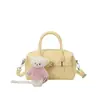 Bolso Boston Nuevo de Moda Tendencia Nicho Primavera 2026 para Mujer, Bolso de Hombro Elegante y Sencillo de Gran Capacidad para el Viaje Diario