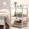 Carro de Belleza, Carro Especial para Salón de Belleza, Carro para Instrumento de Burbujas Pequeño, Almacenamiento Móvil, Carro para Herramientas de Peluquería y Manicura