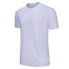 Roupa de Montanhismo Caminhada Seda Gelo Secagem Rápida para Mulheres Esportes de Verão ao Ar Livre Grupo Camiseta de Manga Curta Secagem Rápida para Homens com Logotipo Estampado Personalizado