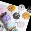 2026 Novo Modelo Liga Estilo Chinês Flor de Lótus Contas Espaçadoras DIY para Chaveiros de Celular, Colares e Correntes de Bolsa Atacado