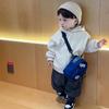 Bolso para niños, primavera 2025, nueva moda, informal, estilo occidental, bandolera, bolso de hombro informal para niños y niñas.