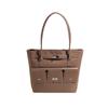 Roupas de trabalho casuais, bolsa de grande capacidade para mulheres, nova moda outono e inverno 2025, pasta profissional feminina, bolsa de ombro