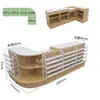 Supermercado Tienda de Conveniencia Exclusivo Mesa de Caja Registradora Gabinete para Cigarrillos Estante Combinación Tienda para Madres y Bebés Farmacia Esquina Pequeña Barra