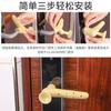 Tope de puerta anticolisión con ventosa antigolpes, tope de puerta silencioso, tope de puerta de silicona para inodoro, tope de puerta de entrada de silicona nuevo