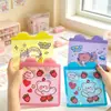 Bolsas transparentes auto sellables de dibujos animados de alta apariencia, bolsas de embalaje portátiles coloridas, bolsas sellables multiusos para snacks y dulces