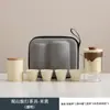 Juego de té de viaje portátil completo para uso en casa y al aire libre, adecuado para preparar té, incluye tetera y tazas, ideal para reuniones anuales de empresa y regalos festivos, se puede imprimir con logo