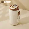Taza Aislada Inteligente con Pantalla de Temperatura de Acero Inoxidable 316 para Hombres y Mujeres Portátil Almacenamiento en Frío Taza de Café para Agua Regalo Impresión Pantalla Digital