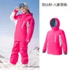 Jaqueta de Esqui Suprema Infantil para Meninas, Nova Jaqueta Impermeável e Quente Profissional para Snowboard para Meninos