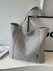 Bolso de lona de gran capacidad para mujer, nuevo bolso de hombro informal, sencillo y a la moda, ideal para ir de compras o ir al trabajo.