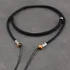Colar Cordão com Pingente de Ágata Prata Tibetana, Pingente de Cruz com Contas Dzi, Cordão para Pingente, Masculino de Alta Qualidade