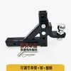 Conector de Engate de Reboque de 2 polegadas Capa de Reboque Cabeça Esférica de 50mm Bola de Reboque Buraco Quadrado Gancho de Reboque Traseiro Acessórios
