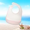 Babero de silicona para bebés, impermeable, para niños, con bolsillo para comida, para bebés, con sorbete, para alimentos complementarios, venta al por mayor