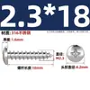 Tornillos Autorroscantes de Acero Inoxidable 316, Cabeza Redonda Cruz, Tornillos para Madera Cabeza Plana Extendida, Cabeza Grande, Mm2M3M4M5M6