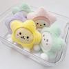 Broche de muñeco de peluche de dibujos animados Sanrio con melodía de flor, Yugui Dog Star, accesorios de decoración para bolsos de estudiante