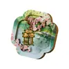 Ímãs de Geladeira de Madeira Artesanais DIY Kit de Artesanato com Tema de Primavera Ímãs de Geladeira Luminosos Criativos 3D Atividade de Aquecimento para Team Building
