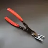 Pinzas de apertura ligera pegamento frío lámpara de eliminación de faros herramienta hebilla de pegamento destornillador remache de plástico desmontaje pinzas de hebilla de coche