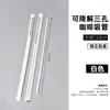 Popotes Biodegradables Blancos Desechables de PLA para Té de Leche y Café, Engrosados, Uso Comercial, 19cm, Empacados Individualmente, Certificación Doble J