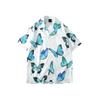 Gola Camisa 4044 Nova Camisa Floral Masculina Estilo Coreano Solta Moda Estampada Estilo Praia Casual Manga Curta Exportação