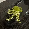 Acessórios de Flor de Sapato de Cristal Resistentes Estilo Coreano com Lantejoulas Bordadas, Franjas de Cristal Exquisite de Estilo Leve de Luxo