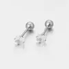 Pendientes Cuadrados Geométricos de Acero Inoxidable Xuping, Estilo Simple Europeo y Americano, Pendientes Diarios Fáciles de Combinar, Venta al por Mayor Directo de Fábrica para Mujeres