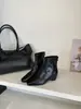 Encuentro de Primera Temporada Suela Blanda Punta Aguda Retro Botas Vaqueras Western Apiladas para Mujer Otoño/Invierno 2026 Botas Martin Versátiles Ajustadas