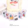 Tienda de 2 yuanes versión coreana de la nueva pinza para el cabello para niños de color negro esmerilado, pinza de caja, accesorios para el cabello de niña de dibujos animados