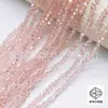 Contas de cristal diamante cor AB 2mm contas pontudas joias para cabelo material para artesanato diy acessórios para sapatos ponta dupla fabricantes atacado