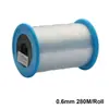 Venta Caliente Venta Directa Rollo Grande Transparente Cristal Línea de Pesca No Elástica Hecho a Mano DIY Material para Joyería de Anillos con Cuentas Línea Trenzada
