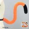 Faixa de Cabelo Lolita de Pelúcia Feita à Mão com Orelhas de Gato Acessórios de Cabelo Kc Headwear de Orelhas de Animal Grampo de Cabelo de Orelha de Raposa