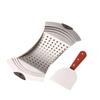 Escorredor minmian de aço inoxidável cama minmian espessada especial para sopa de gnocchi macarrão do norte ferramenta doméstica minjian para cozinha